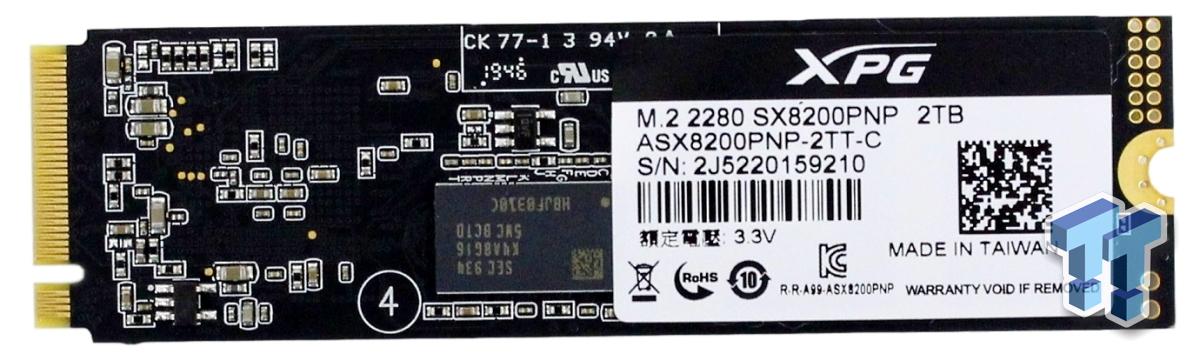 pølse Klemme Norm ADATA XPG SX8200 Pro 2TB M.2 SSD Review