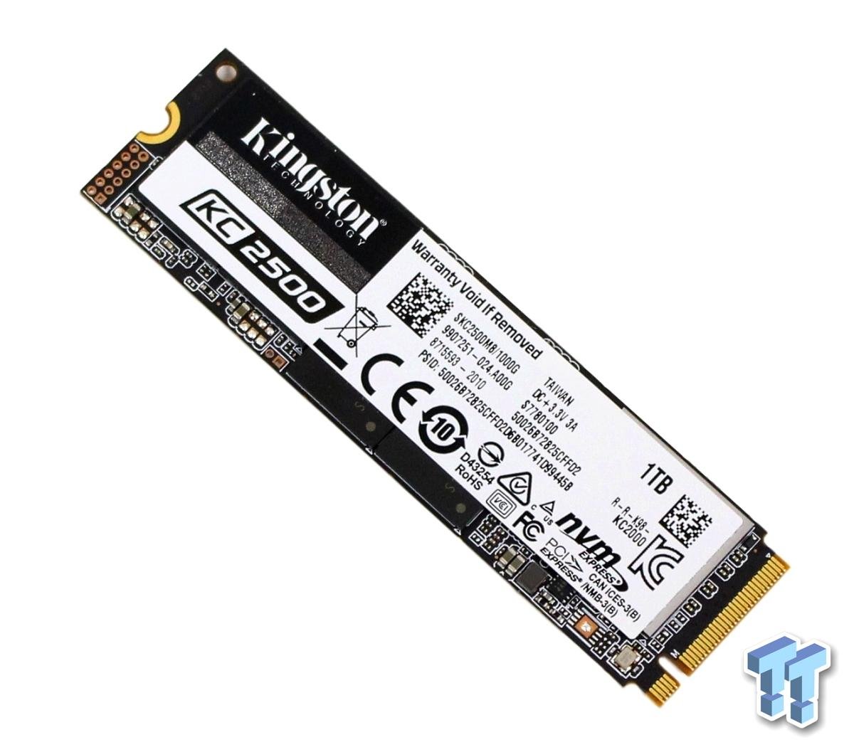 Kingston KC2500 1TB NVMe M.2 SSD Review