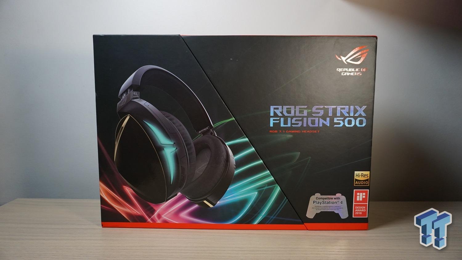 ASUS ROG Fusion 500 Gaming Headset Review