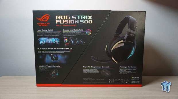 ASUS ROG Strix Fusion 500 Gaming Headset Review | TweakTown