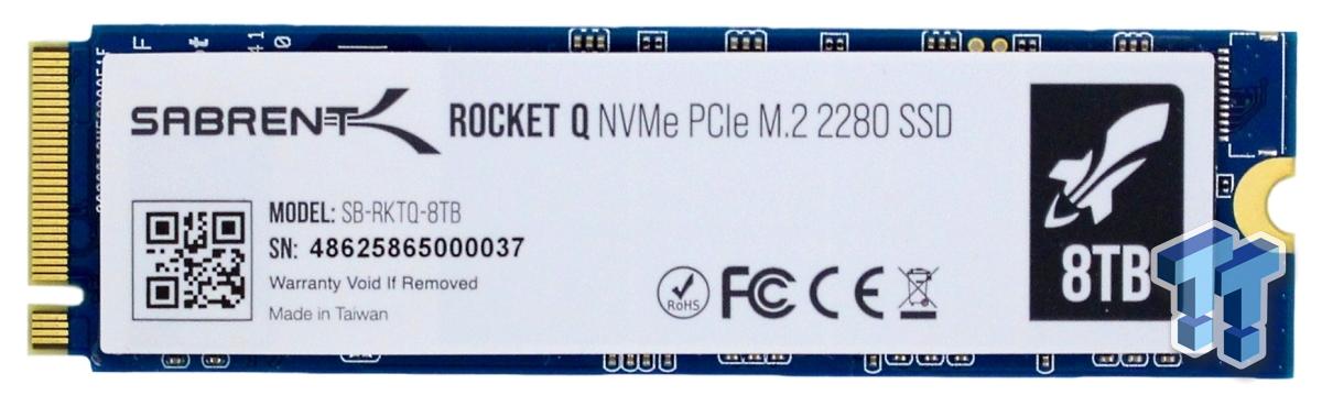 Sabrent Rocket Q NVMe SSD: 8TB is a beautiful thing