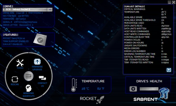 SABRENT Rocket Q 8TB NVMe PCIe M.2 2280 Internal SSD High Performance Solid  State Drive R/W 3300/2900MB/s (SB-RKTQ-8TB)