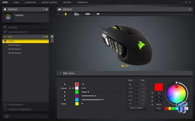 Corsair Scimitar RGB Elite MOBA/MMO Gaming Mouse Review 28