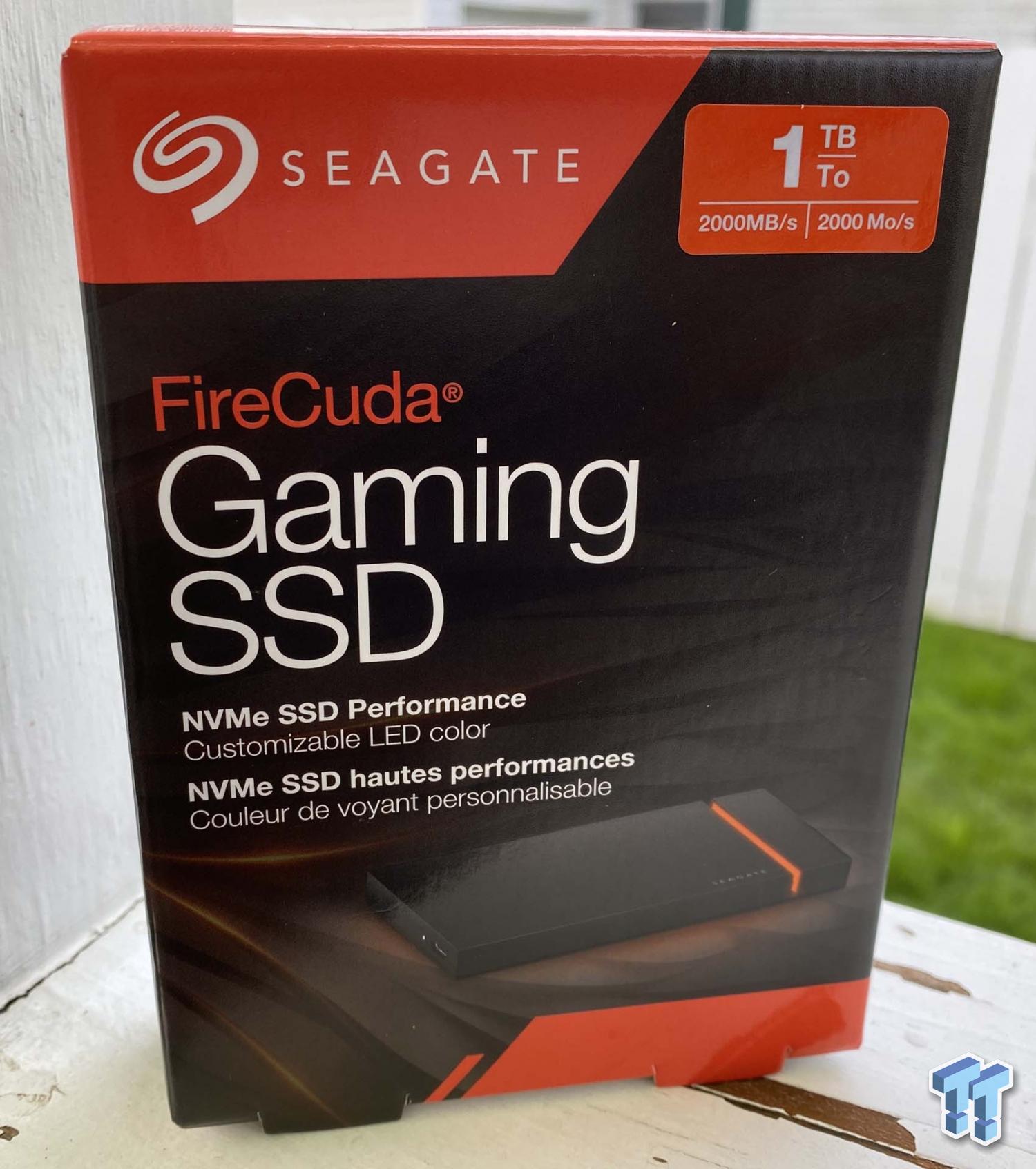 Seagate firecuda hot sale 1tb ssd