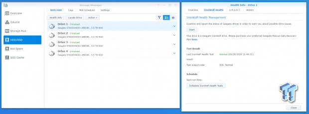 Test Synology DS420+ : un NAS 4 baies polyvalent, hélas un peu