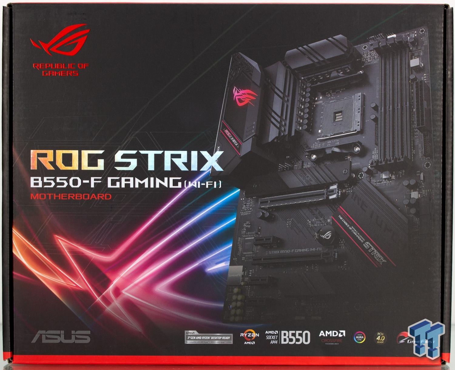 ASUS ROG Strix B550-F Gaming (Wi-Fi) Motherboard Review