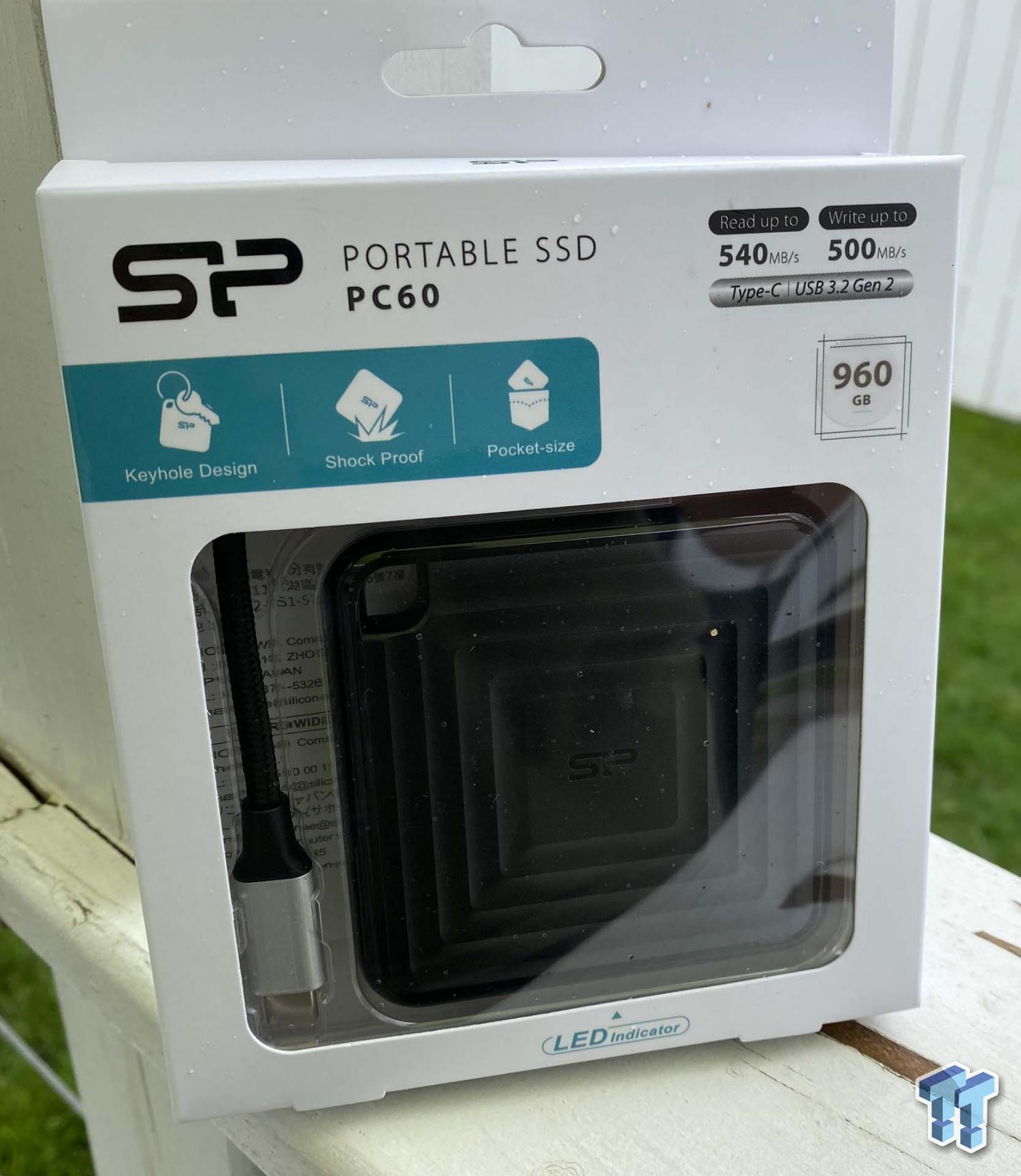 Silicon Power PC60 Portable SSD Review 