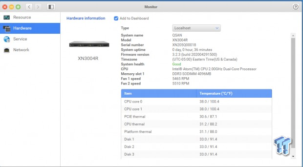 QSAN XCubeNAS XN3004R Four-Bay 1U Rackmount NAS Review 17