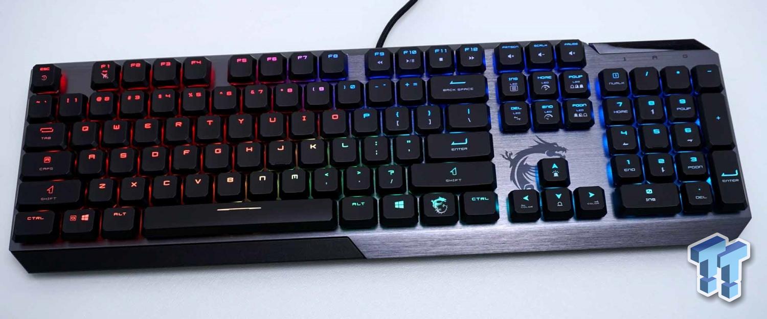 MSI Vigor GK50 Low Profile Gaming Keyboard Review