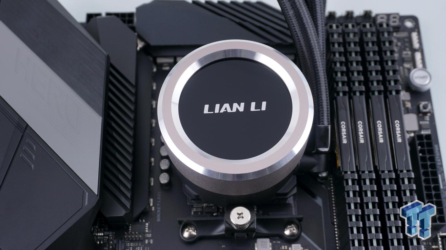 Lian Li Galahad AIO 360 RGB Closed Loop CPU Cooler Review | TweakTown