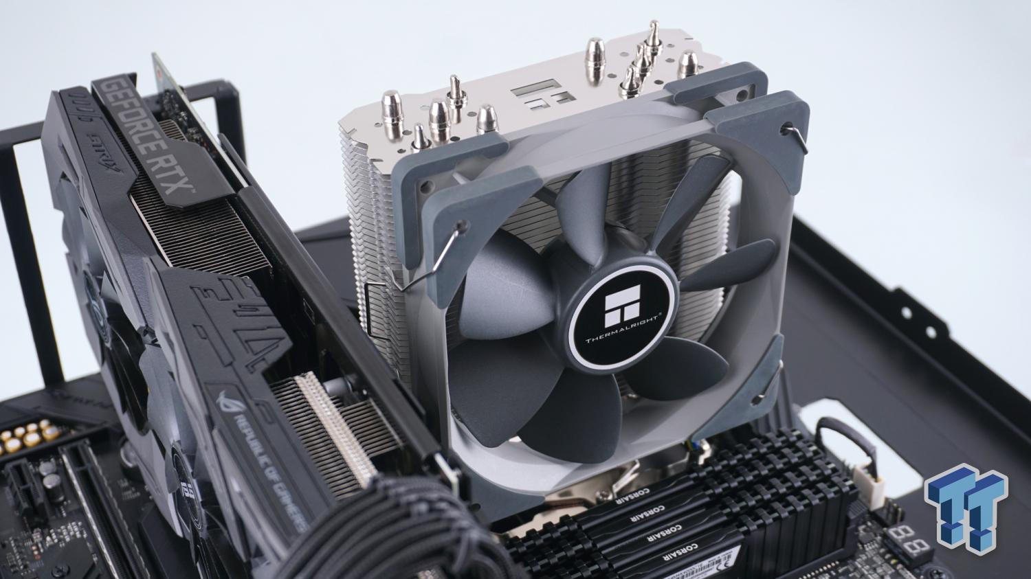 The ThermalRight Assassin X 120 R SE White - CPU Cooler Review 