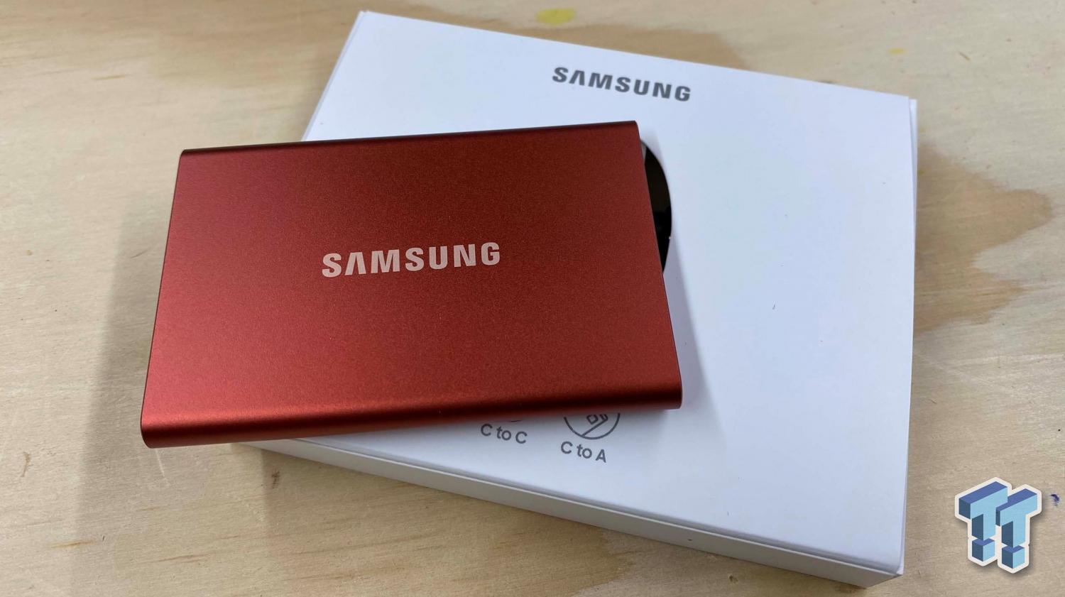 Samsung Portable SSD T7 2TB Review