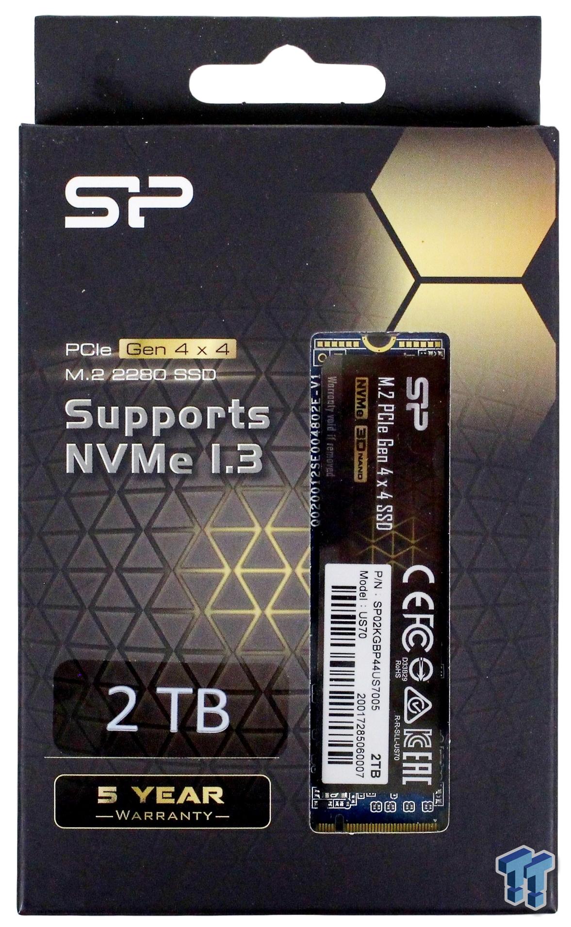 Silicon Power US70 2TB M.2 NVMe SSD Review