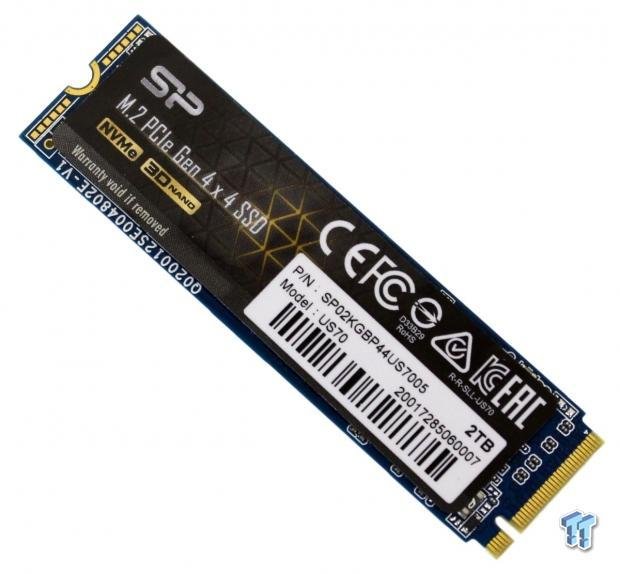 Silicon Power US70 PCIe Gen 4x4 SSD Review - Overclockers