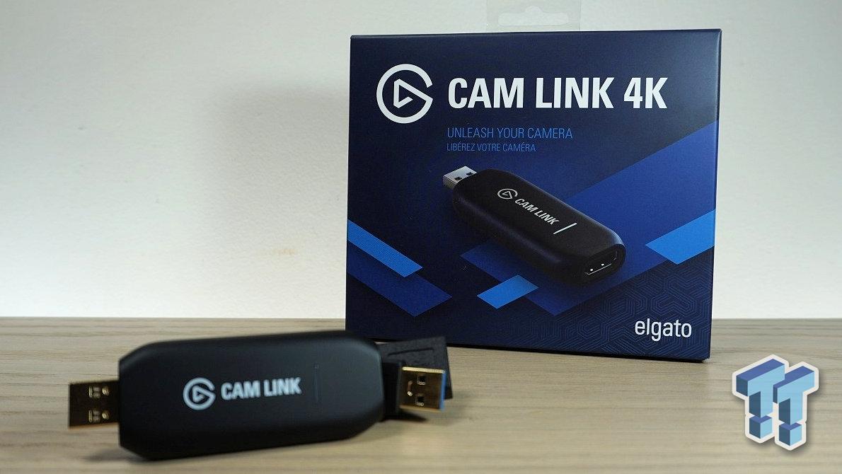 Capturadora de vídeo  Elgato Cam Link 4K 10GAM9901, USB, HDMI, Negro