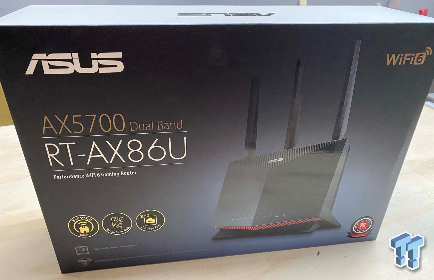 ASUS RTAX86U AX5700 WiFi Router Review