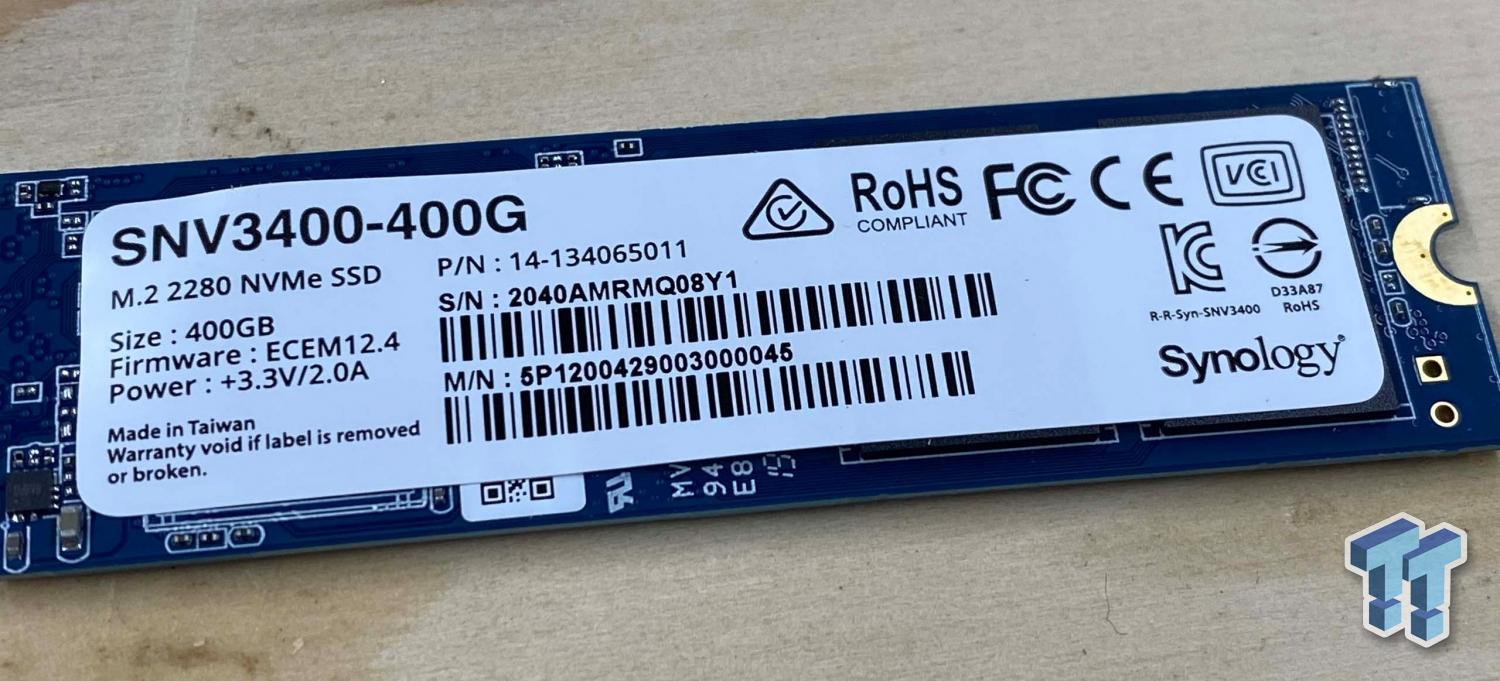 her relæ Fancy kjole Synology SNV3400 400GB NVMe M.2 SSD Review
