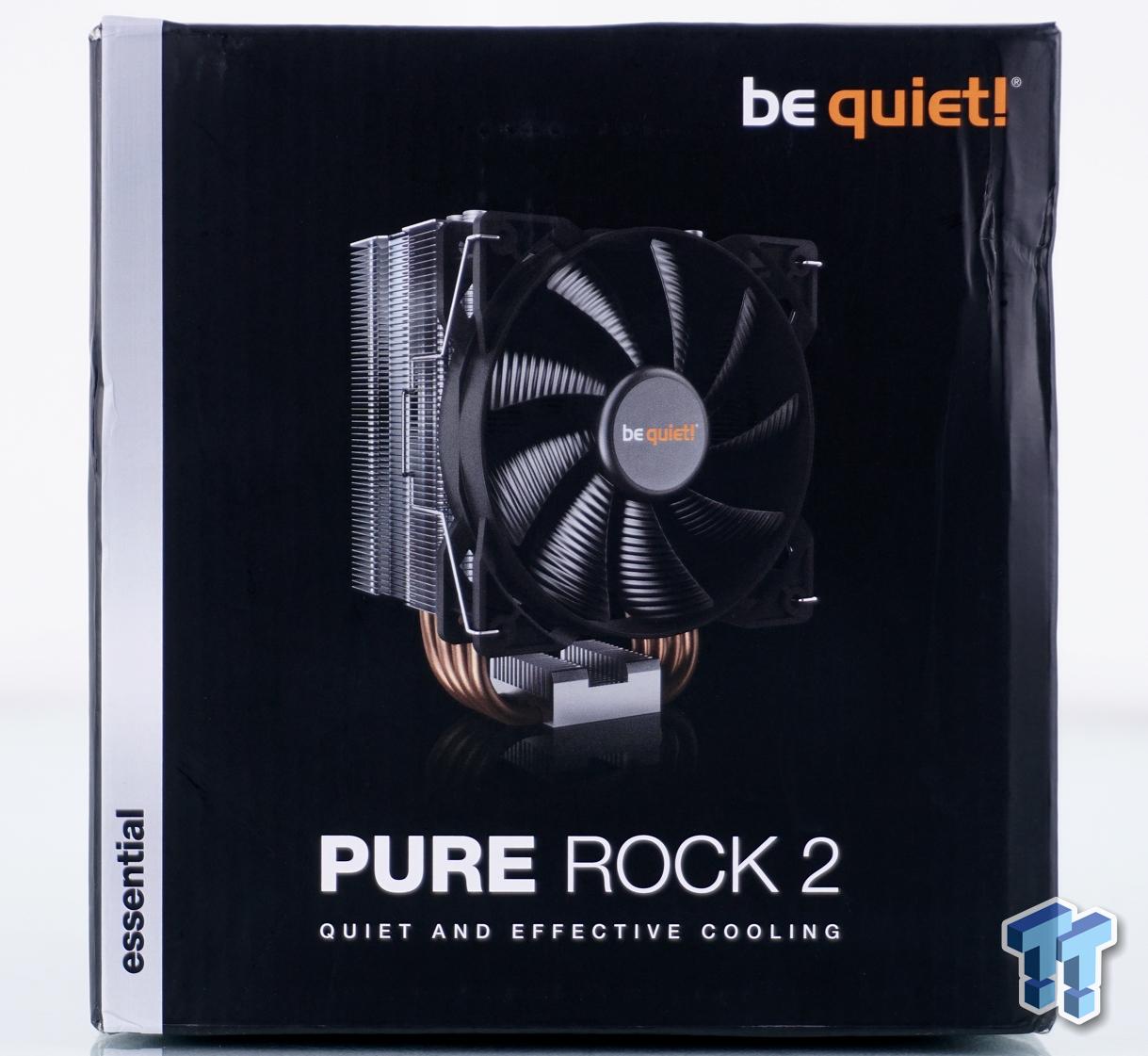 2 quiet! Review Rock Cooler be CPU Pure
