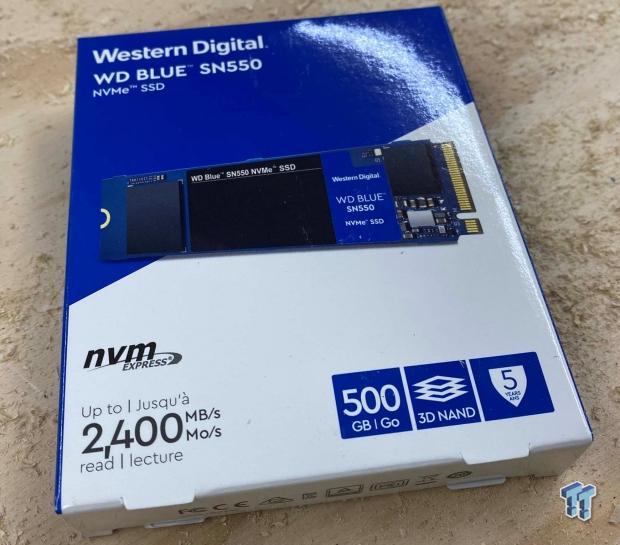 Western Digital SN550 500GB M.2 NVMe SSD Review