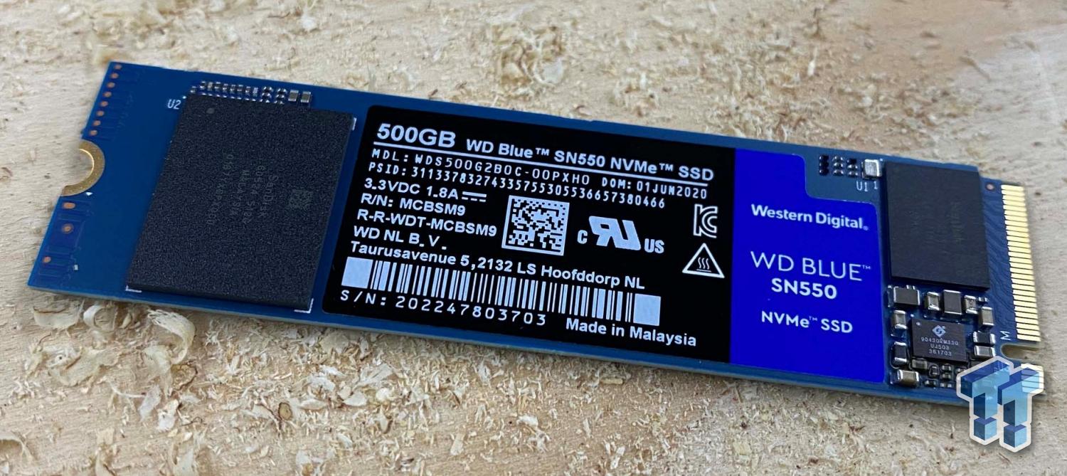 Western Digital SN550 500GB M.2 NVMe SSD Review | TweakTown