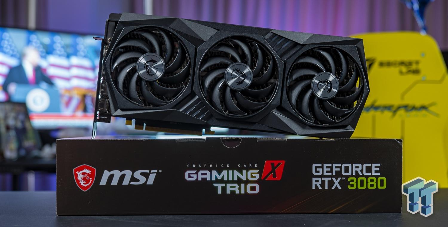 MSI GeForce RTX 3080 GAMING X TRIO Review