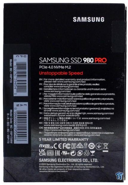 Test SSD Samsung 980 Pro 1 To : Plus de 7000 Mo/sec : Le SSD, page 2