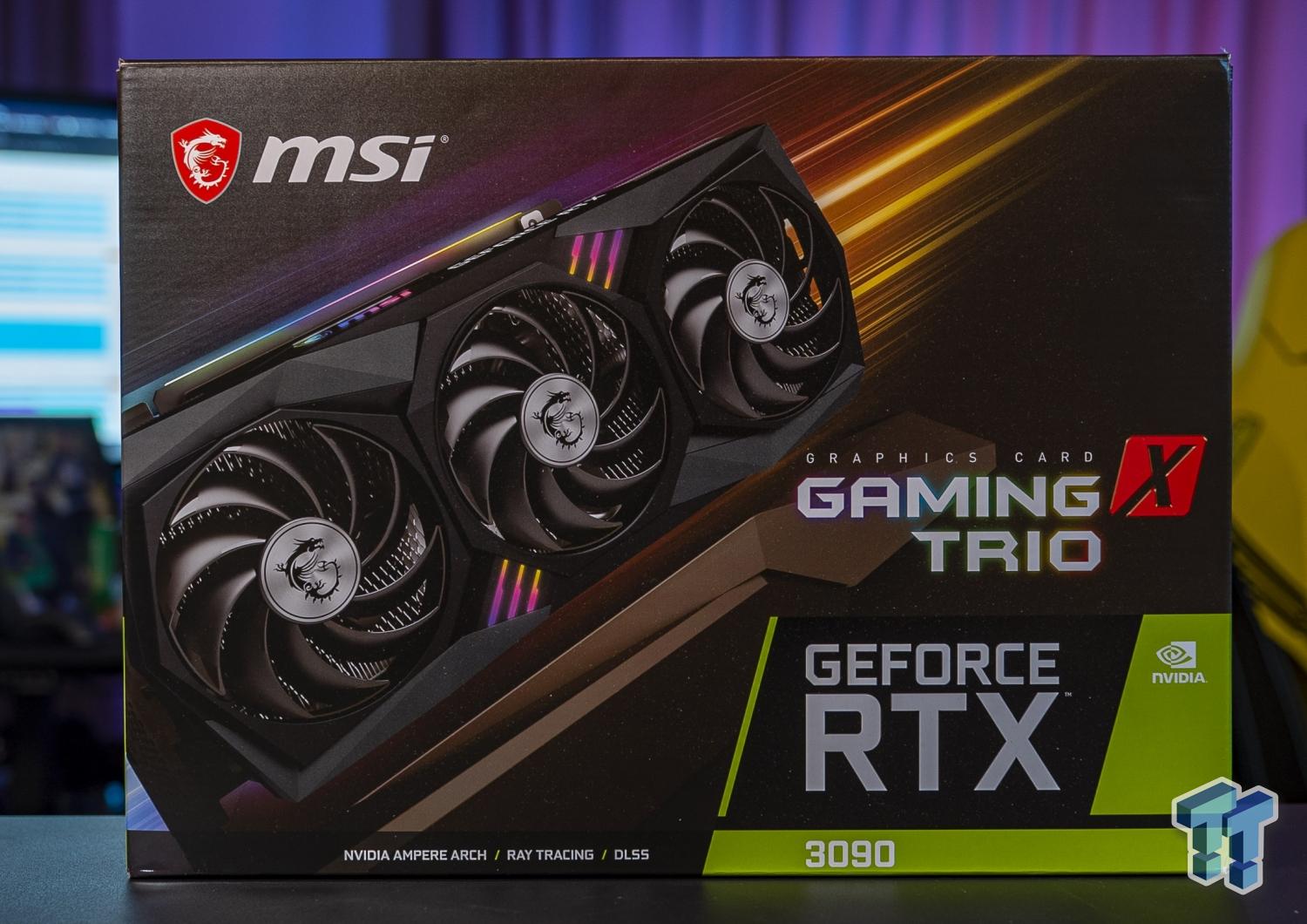 MSI GeForce RTX 3090 GAMING X TRIO Review | TweakTown