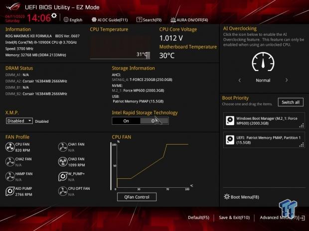 ASUS Maximus XII Formula (Intel Z490) Motherboard Review 52