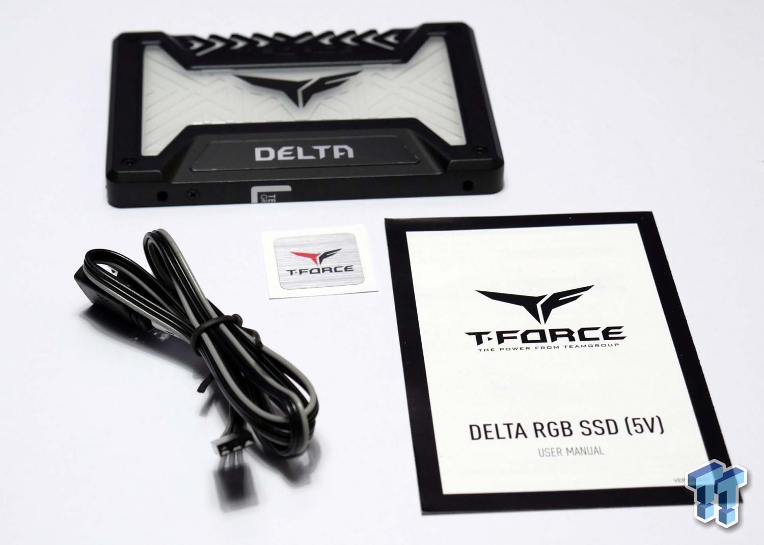 SSD Team Group T-Force Delta Phantom Gaming RGB 1TB 2.5 Sata III,  T253PG001T3C313