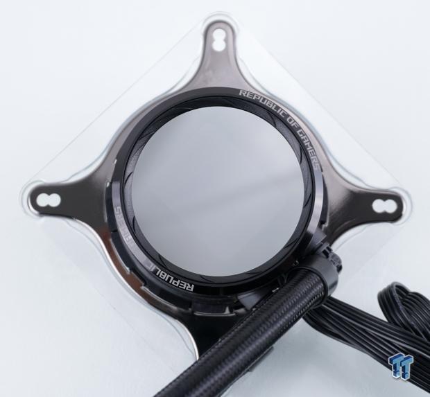 ASUS ROG RYUO RGB 120 RGB Liquid CPU Cooler Review 08