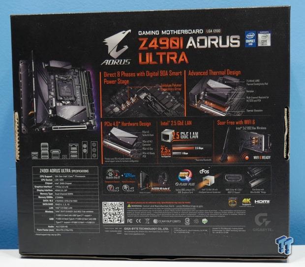 GIGABYTE AORUS Z490I Ultra Motherboard Review