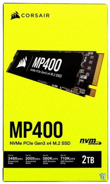 Corsair MP400 2TB NVMe M.2 SSD Review