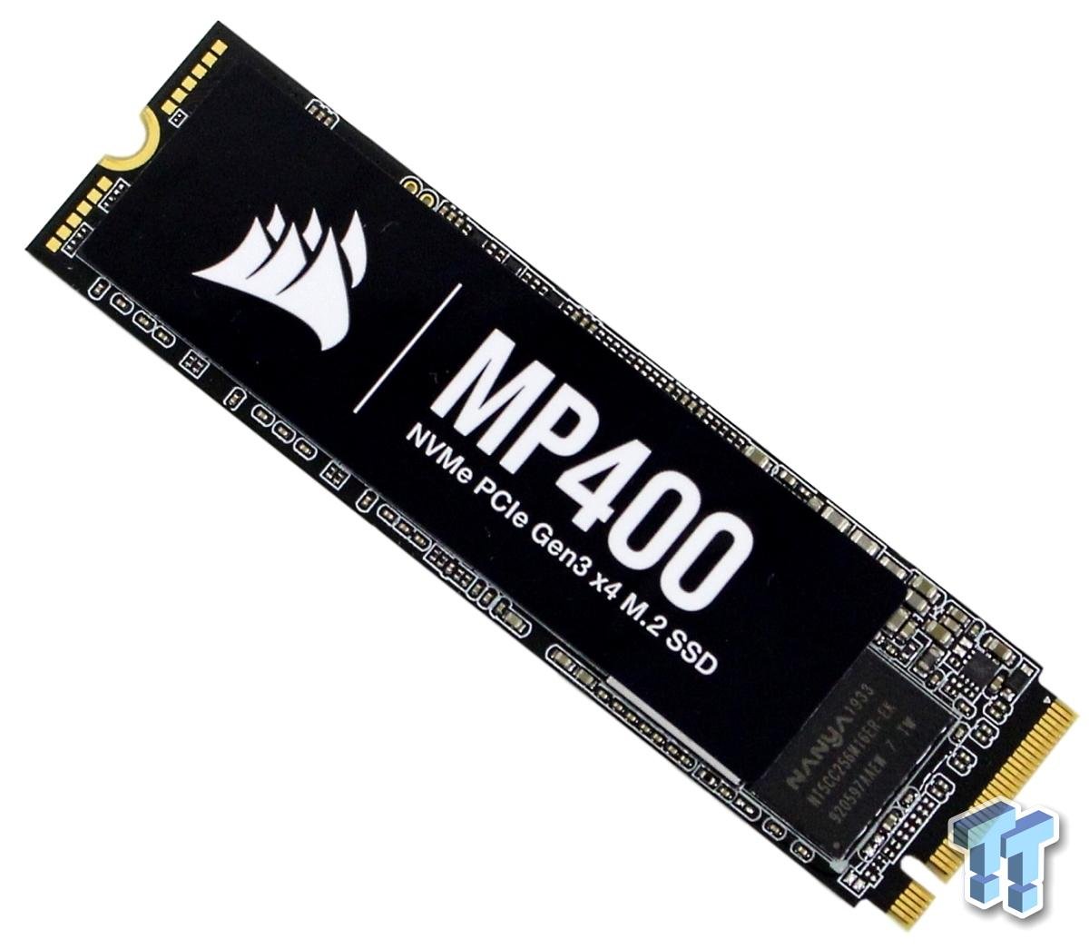 Corsair MP400 2TB NVMe M.2 SSD Review