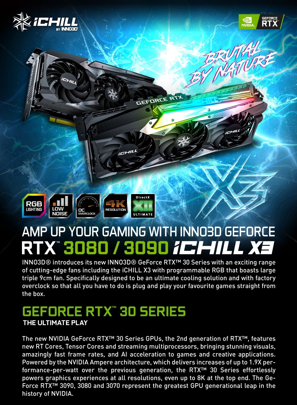 Inno3D GeForce RTX 3080 iCHILL X3 Review