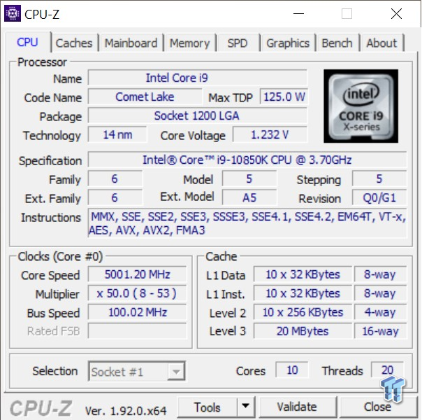 Intel Core i9-10850K LGA1200 CPU Review