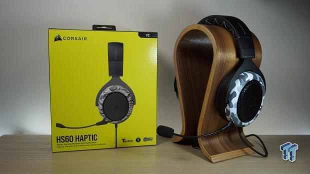 Corsair HS60 HAPTIC Stereo Gaming Review Headset
