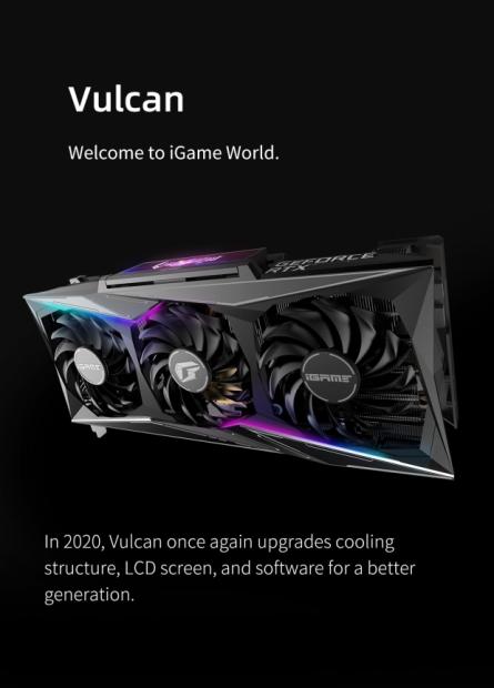 COLORFUL iGame GeForce RTX 3080 Vulcan OC 10G-V Review