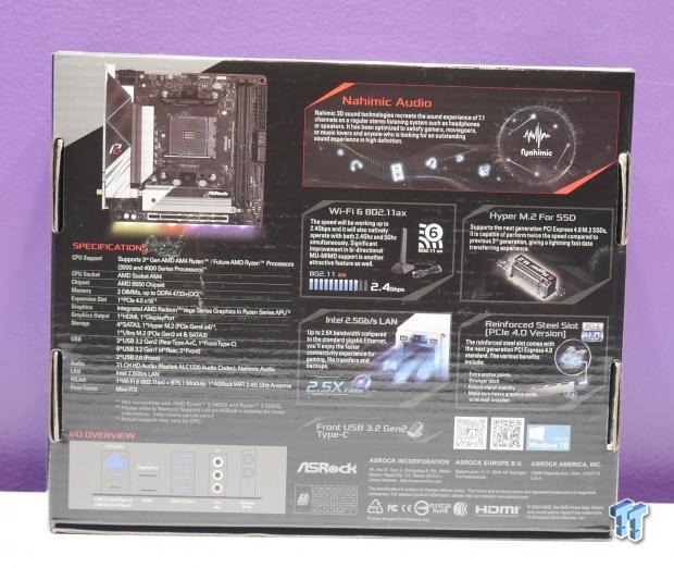 ASRock B550 Phantom Gaming ITX/ax Motherboard Review