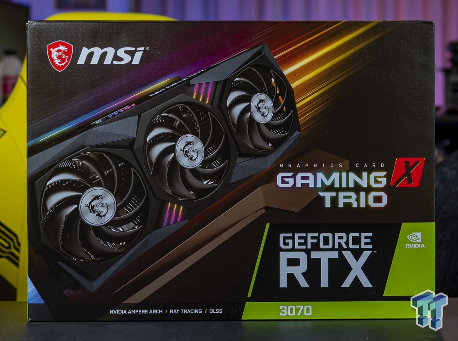 MSI GeForce RTX 3070 GAMING X TRIO Review