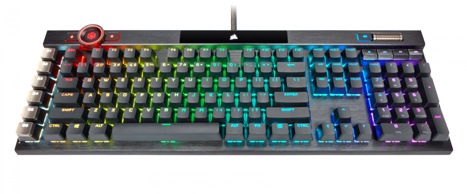 Corsair K100 RGB Optical-Mechanical Gaming Keyboard Review