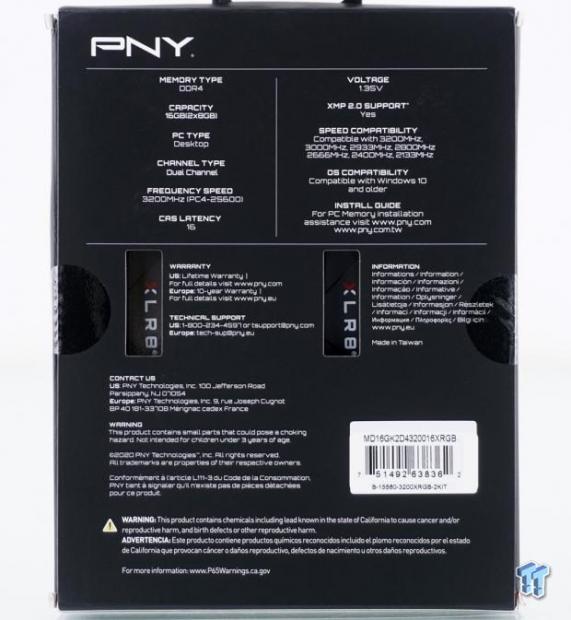 PNY XLR8 EPIC-X RGB DDR4-3200 32GB Dual-Channel Memory Kit Review 03
