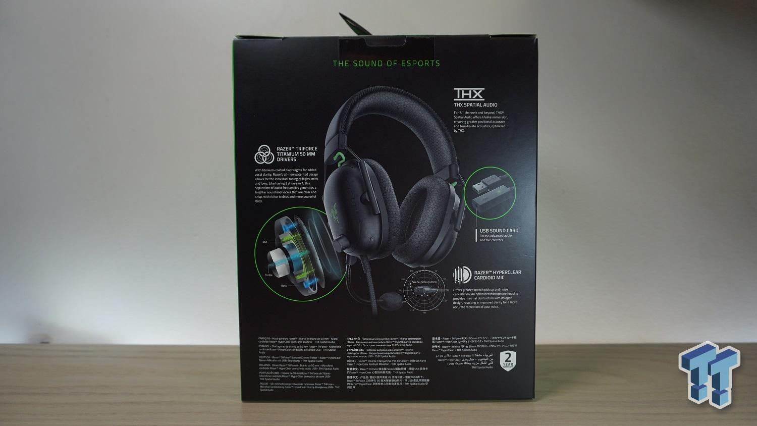 Razer blackshark v2 best sale with usb sound card