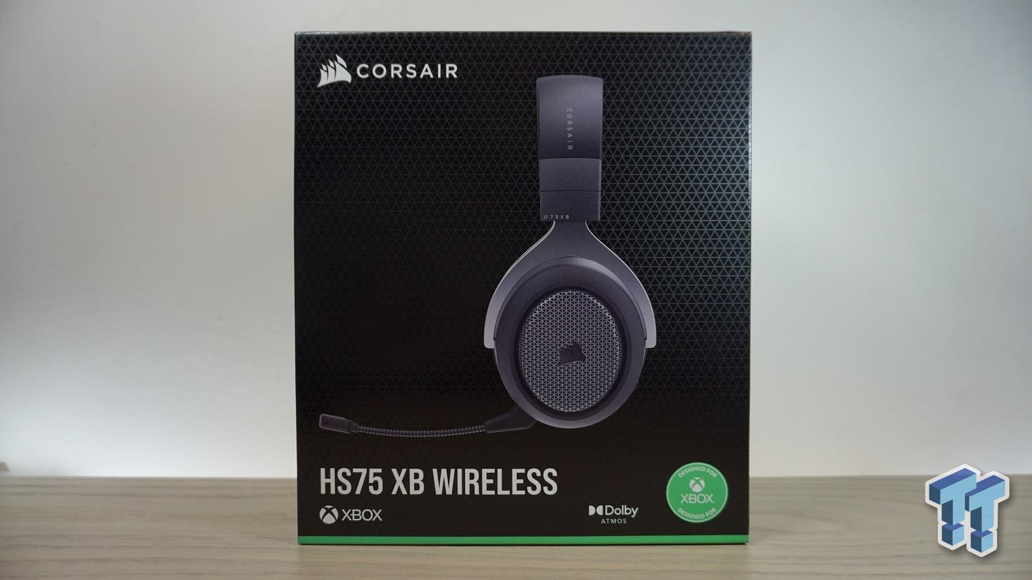 AUTRES MARQUES: Corsair HS75 Casque Gaming Headset XB sans fil carbon  CA-9011225-EU - Reconditionné Grade A