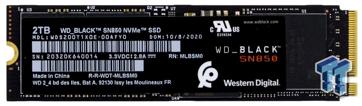 WD Black SN850 2TB NVMe M.2 SSD Review