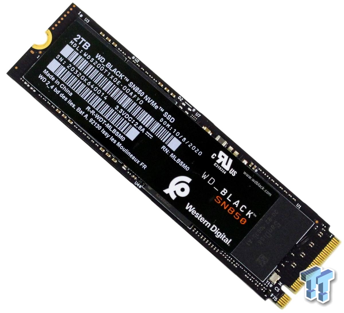 Western Digital Black SN850 2TB M.2 NVMe