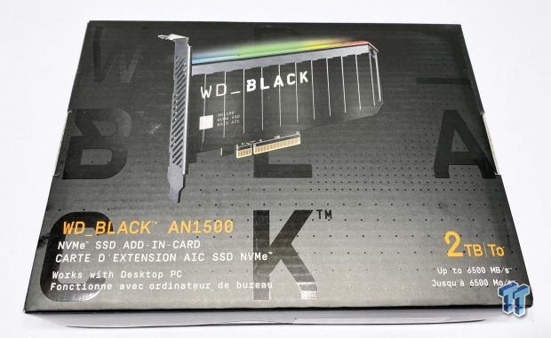 WD_BLACK™ AN1500 NVMe™ PCIe SSD Add-in-Card