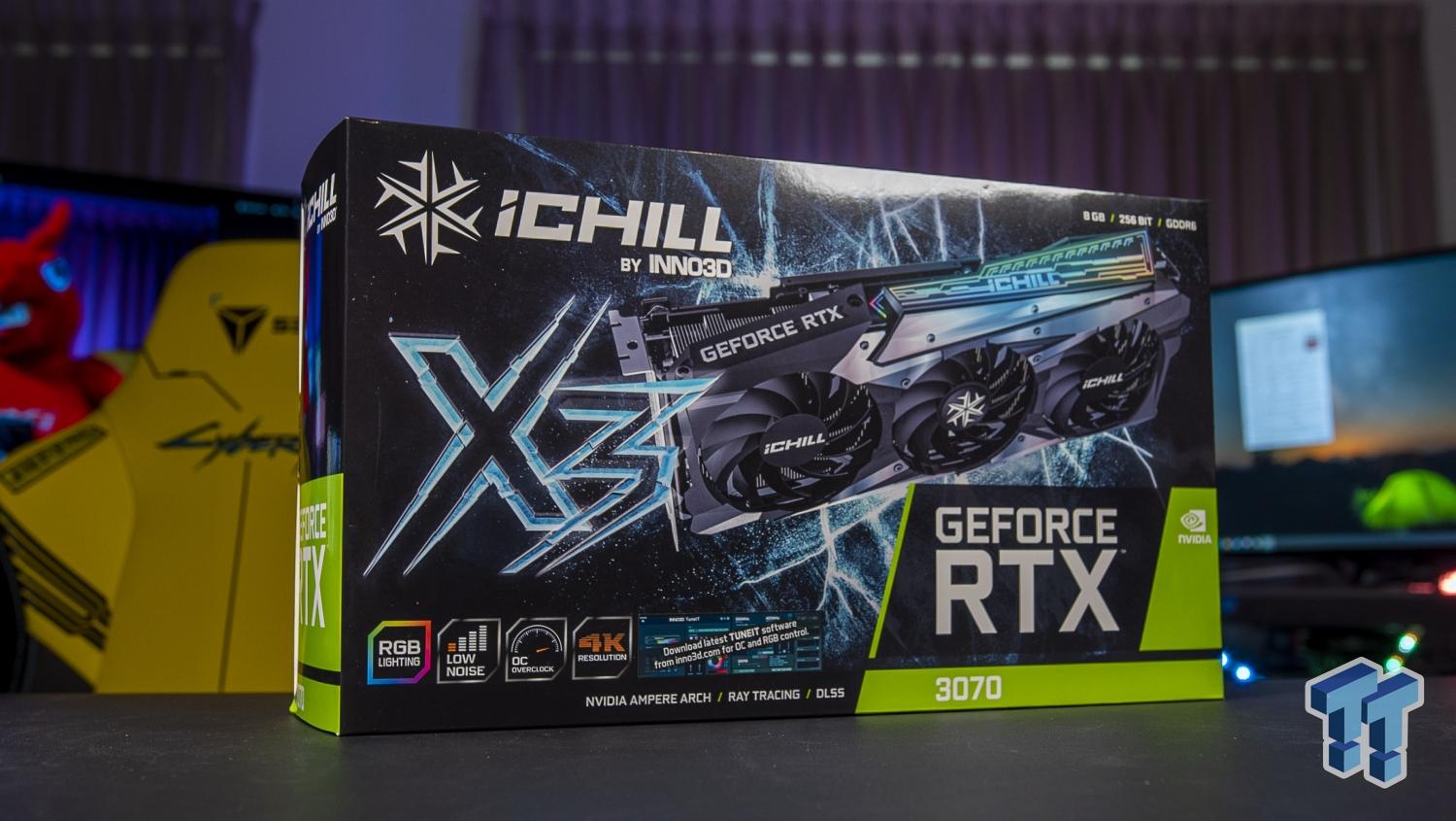Inno3D GeForce RTX 3070 iCHILL X3 Review
