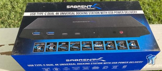 Sabrent DS-WSPD USB-C Dual 4K Docking Station Review 02 Sabrent DS-WSPD USB-C Dual 4K Docking Station Review 02