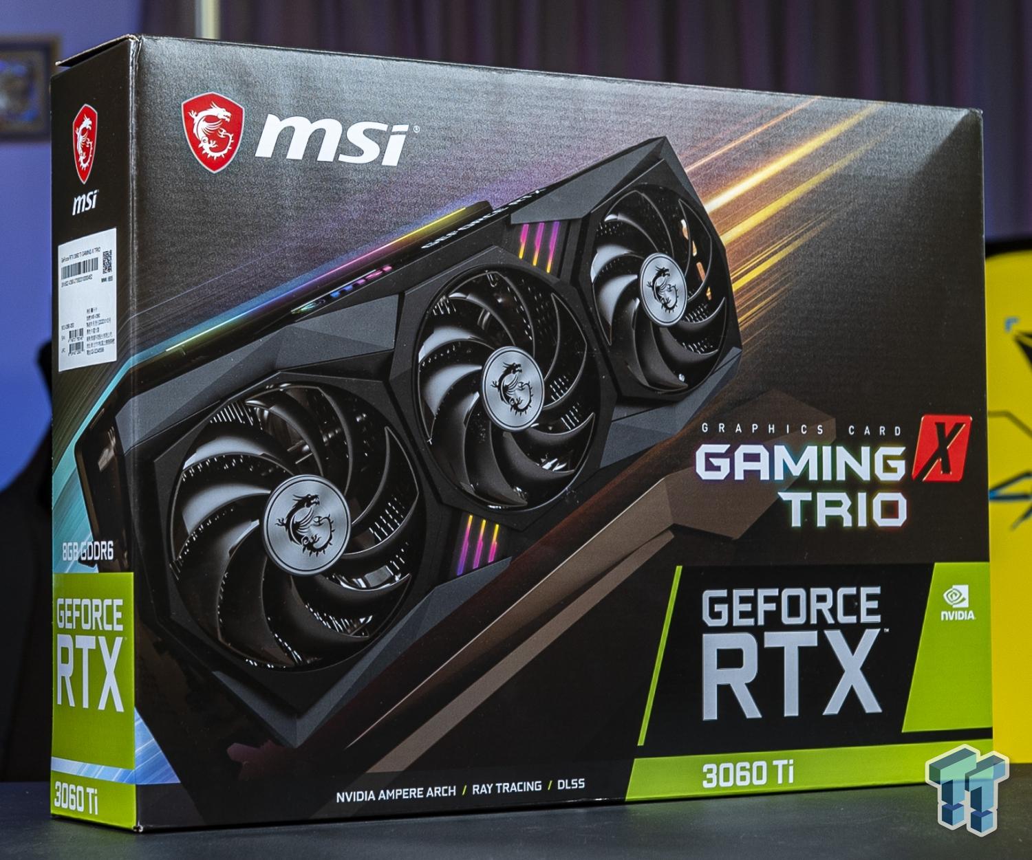 MSI GeForce RTX 3060 Ti GAMING X TRIO Review