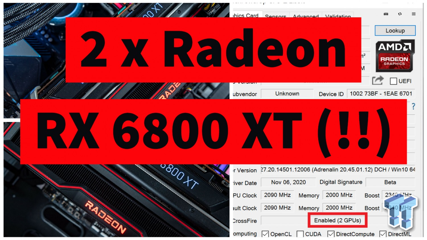 AMD Posts New Radeon RX 6800 XT and 6900 XT Benchmarks, mostly beating RTX  3080